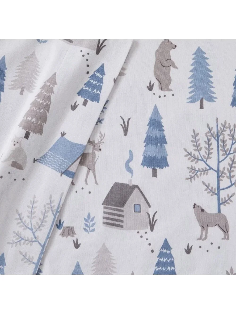 Cozy 100% Turkish Cotton Flannel Sheet Set | Deep Pocket Winter Bedding | Soft